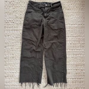 Just Black Olive Denim Pants